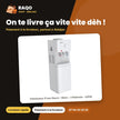 Distributeur D'eau Nasco – Blanc – 3 Robinets – 520W | YL2382S-B