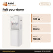 Distributeur D'eau Nasco – Blanc – 3 Robinets – 520W | YL2382S-B