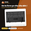 TV QLED Toshiba 100 Pouces 4K 144Hz REGZA Gaming TV – On te livre ça vite vite dèh ! | RAQO Shop
