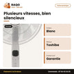 Ventilateur à Pied Toshiba avec Télécommande – Fiche technique | RAQO Shop