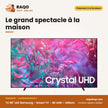 TV 98'' LED Samsung – Smart TV – 4K UHD – Le grand spectacle à la maison | RAQO Shop