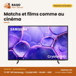 TV 50'' LED Samsung – Crystal UHD – Smart – UHD | RAQO Shop