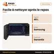 Four à Micro-Ondes 40L Samsung – 230V-50HZ – Noire | MS40DG5504AGSG
