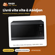 Four à Micro-Ondes 40L Samsung – 230V-50HZ – Noire | MS40DG5504AGSG