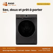 Sèche Linge 10kg Midea – Front Load – Inverter – Titanium | MD200H100BW/T