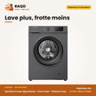 Machine à Laver 6kg Hisense – Front Load – Titanium Grey – A++ | WFVB6010MT