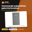 Petit Réfrigérateur Nasco – 1 Porte – 83 L – Gris Fonce | SNASF1-110