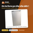 Petit Réfrigérateur Nasco 1 Porte – 110L (92L Net) – Dark Silver | NASF1-110FL-DS