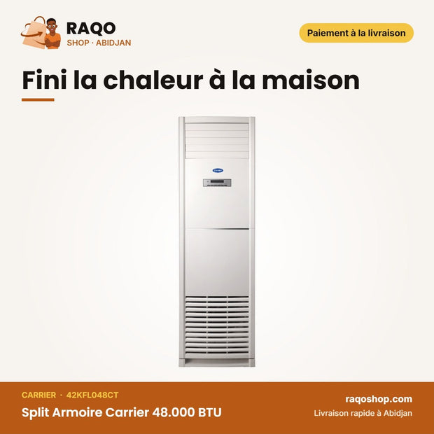 Split Armoire Carrier 48.000 BTU | RAQO Shop