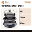 Marmite Électrique Nasco – 3.5L – 60-220° – 1200W | EP1181AB-CB