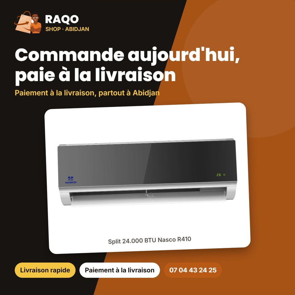 Split 24.000 BTU Nasco R410 | NAS-M24N1-MIRROR