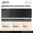 Split 9.000 BTU Nasco R410 | NAS-M9N1-MIRROR