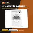 Sèche Linge Électrique Beko 8kg – Blanc – Tech. de Séchage à Evacuation | BEKO_DA8012GA
