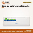 Split 24.000 BTU Nasco – Inverter – Façade Blanche | NAS-AX24V1