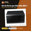 Four à Micro-Ondes 32L Samsung – Grill – 1400W – Noir-Inox | MG32DG4524AGE1