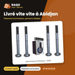 Home Cinema 5.1CH Nasco – 140W – Caisson de BASSE+10WX5 Haut-Parl – Telec. | NAS-HT5.1-N5330