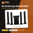 Home Cinema 5.1CH Nasco – 45W Caisson de BASSE+10W X5 Haut-Parl. – Telec | NAS-HT5.1-N2410
