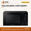 Four à Micro-Ondes Samsung Grill 30L-1400W – Noir – 230V-50HZ | MG30T5018AK/EF