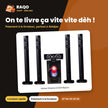 Home Cinema 5.1CH Nasco – 45W Caisson de BASSE+10WX5 Haut-Parl. – Telec. | NAS-HT5.1-N5510