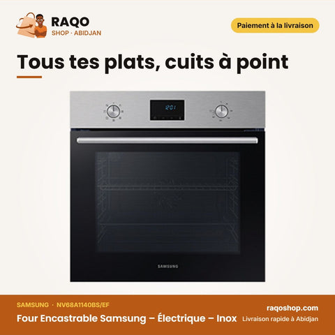 Four Encastrable Samsung – Électrique – Inox | NV68A1140BS/EF