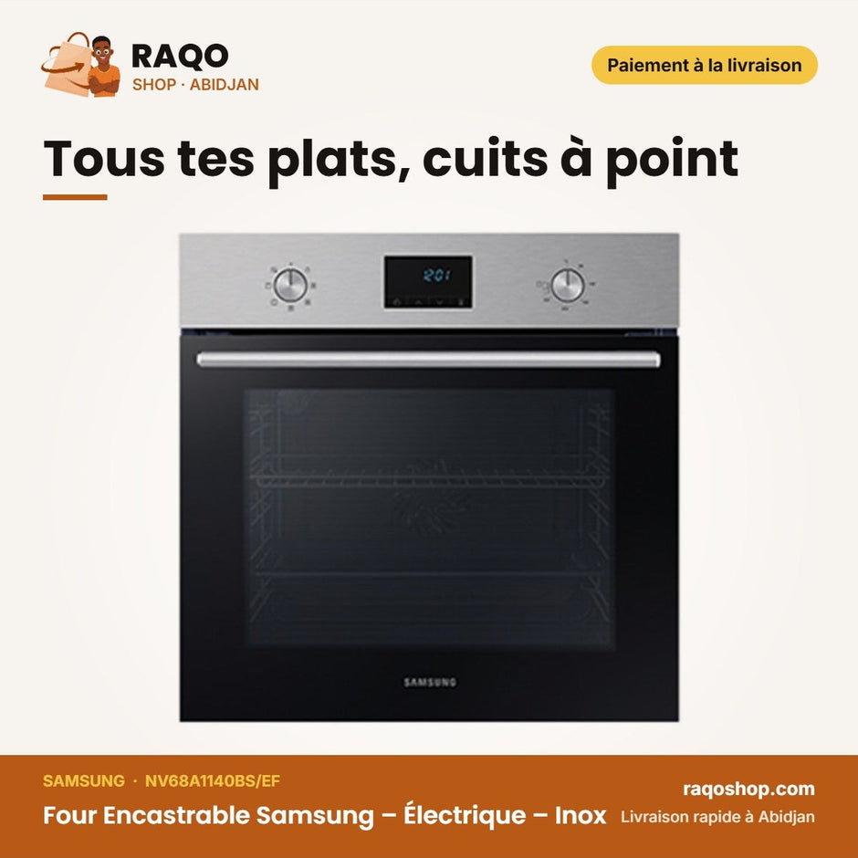 Four Encastrable Samsung – Électrique – Inox | NV68A1140BS/EF