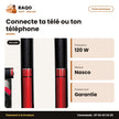 Home Cinema 5.1CH Nasco – 120W – Caisson de BASSE+10WX5 Haut-Parl – Telec. | NAS-HT5.1-N5245