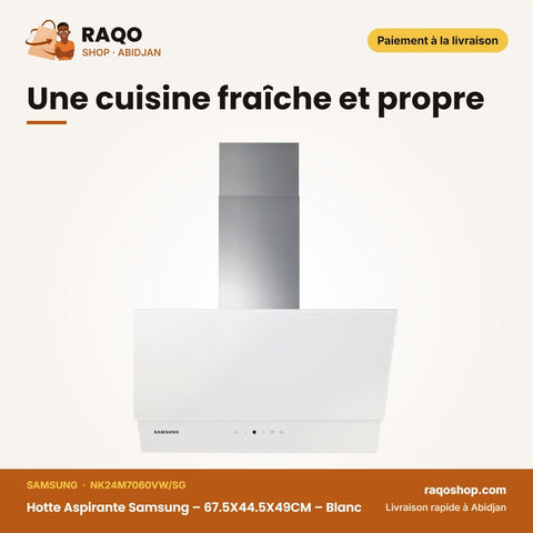 Hotte Aspirante Samsung – 67.5X44.5X49CM – Blanc – 272W | NK24M7060VW/SG