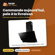 Hotte Aspirante Samsung – 67.5X44.5X49CM – Noir – 272W | NK24N7060VB/SG