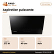 Hotte Aspirante Samsung – 67.5X44.5X49CM – Noir – 272W | NK24N7060VB/SG