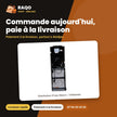 Distributeur D'eau Nasco – 3 Robinets – Avec Cabinet Refrigere – Noir-Argente | NAS-WD-1128R-B3