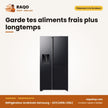 Réfrigérateur Américain Samsung – 627L(409L+218L) – 2 PORTES+1 Ouverture – Gris | RS80F65G4FGH