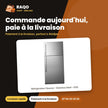 Réfrigérateur Hisense – Stainless Steel – 510L | RD-66WR4SA