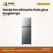 Réfrigérateur Hisense – 321L Net (246LT+75LT) – Silver – A+ | RD-43WR4SA