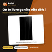 Réfrigérateur Américain Midea – 2 Portes – 555L (349L+206L) – Noir | MDRS710FGF63