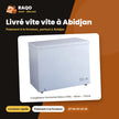 Congélateur Horizontal Nasco 340L – Silver – 1 Porte – 1 Panier à L'interieur | KNAS-500