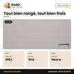 Congélateur Horizontal Nasco – Gris – 390L Net | HNAS-450