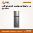 Réfrigérateur Midea – 266L(206+60) – Smart Cooling – No Frost | MDRT385MTE46