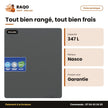 Congélateur Horizontal Nasco – 347L – 1PORTE – 1 Panier Interne | NAS-425WA-DS