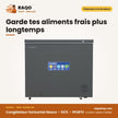 Congélateur Horizontal Nasco – 347L – 1PORTE – 1 Panier Interne | NAS-425WA-DS