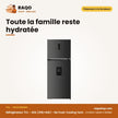Réfrigérateur TCL – 413L (319L+94L) – No Frost-Cooling Tech. – Distributeur D'eau | P540TMGWD
