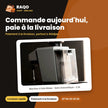 Machine à Cafe Midea – Semi Automatique – 2.5L – Auto-Nettoyage | MA-SACM2501
