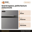 Réfrigérateur Hisense – 2 Portes – Silver | RD-17DR4SA