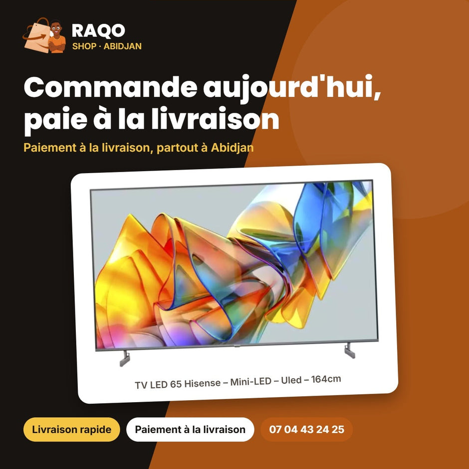 TV LED 65 Hisense – Mini-LED – Uled – 164cm | 65U6K-PRO