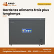 Congélateur Horizontal Nasco – 295L – 1PORTE – 1 Panier Interne | NAS-400WA-DS