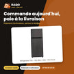 Réfrigérateur TCL – 113L (83L + 30L) – Gris Fonce | F118TM
