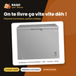 Congélateur Horizontal Midea – 294L – Inverter – Silver | MDRC407FZG43NGG