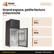 Réfrigérateur TCL – 113L (83L + 30L) – Gris Fonce | F118TM