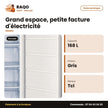 Congélateur Vertical TCL – 168 L – Defrost – Gris | F208SDS