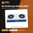 Rechaud à Gaz Nasco – 2 Feux – Vitré – Grille Porte Casserole Noir | NASGS-K208S-G