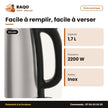 Bouilloire Électrique Midea – 1.7 Litres – 2200W – Stainless Steel | MIDEA_MK-17S32A